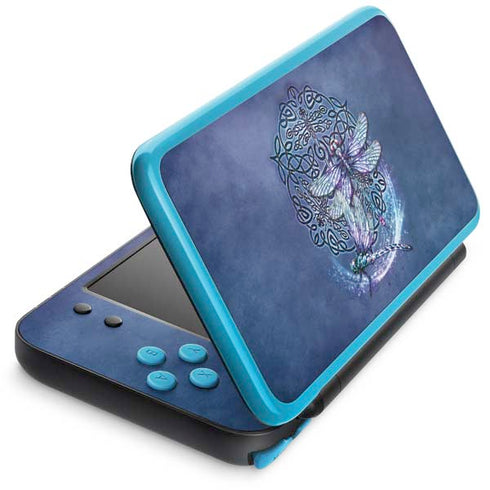 Brigid Ashwood Dragonfly Celtic Knot Nintendo 2DS XL (2017) Skin